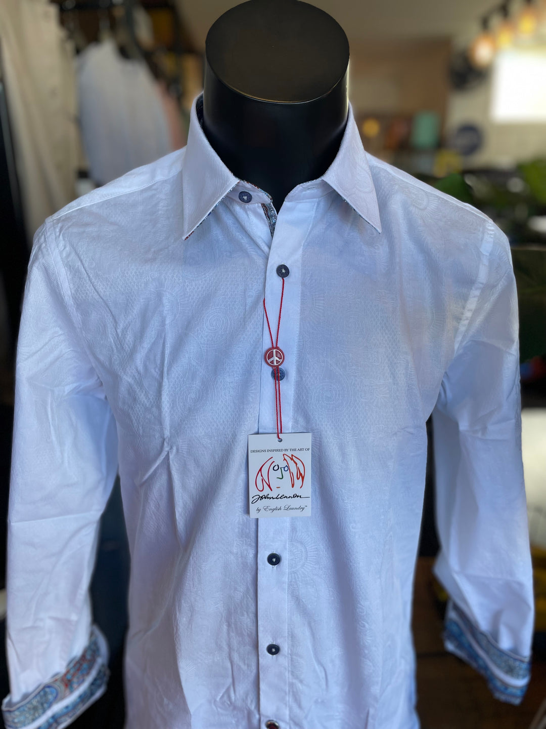 Wilton - John Lennon Shirt White L/S