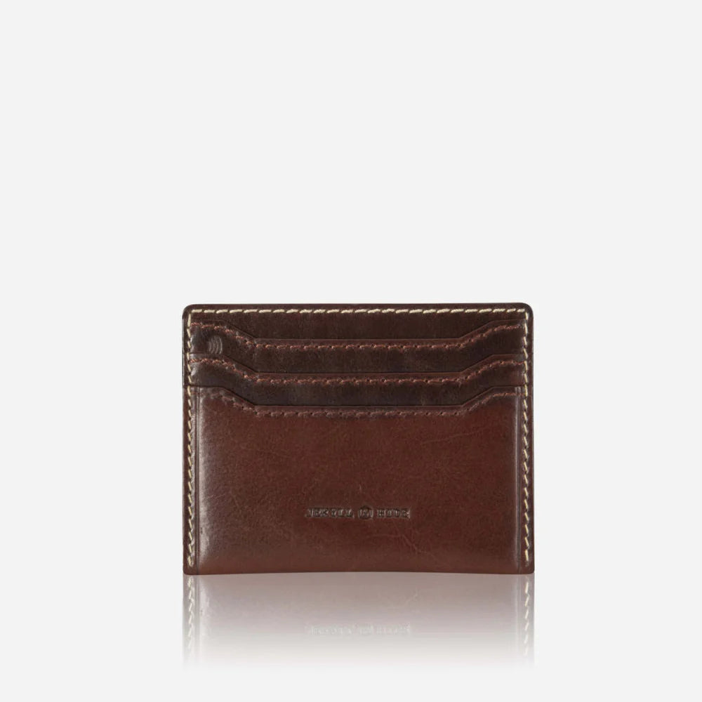 Leather Card Holder - Mocha
