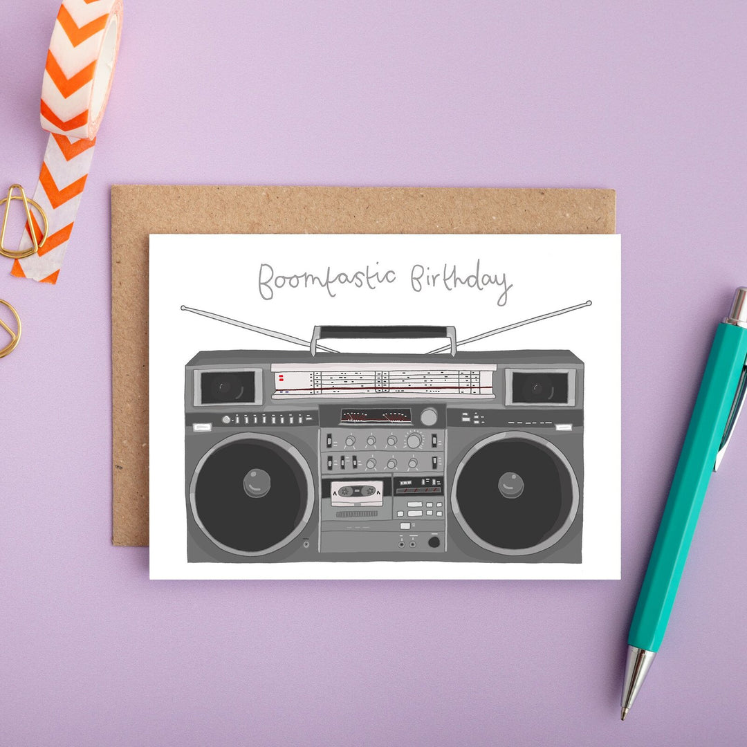 Boombox Card