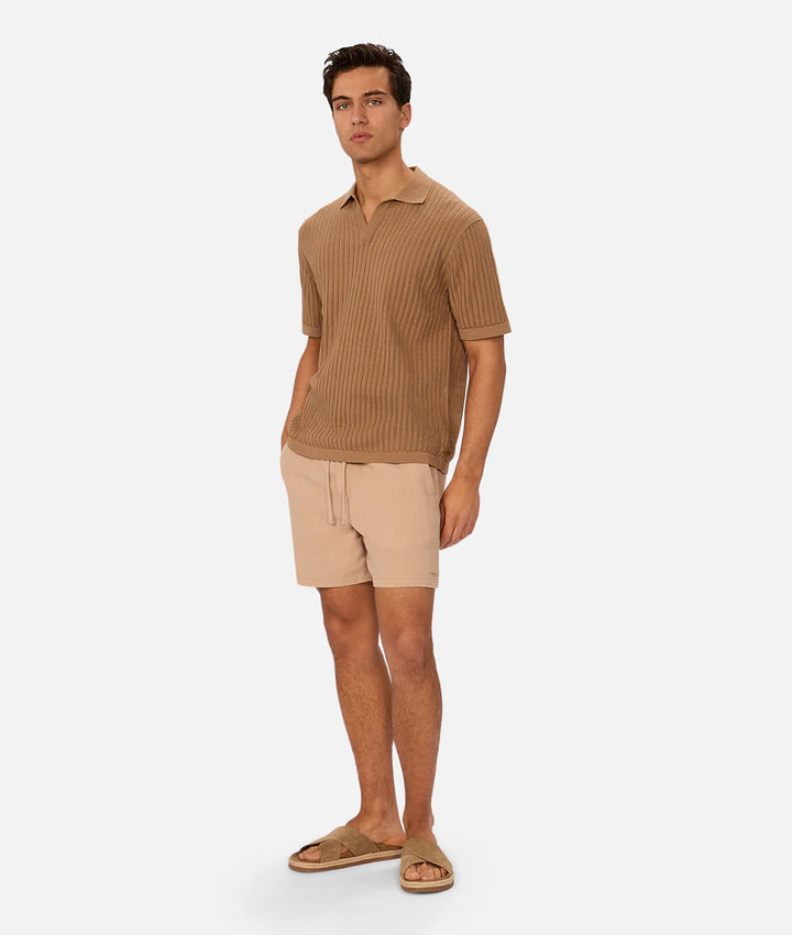The Mallorca Short - Lt Caramel
