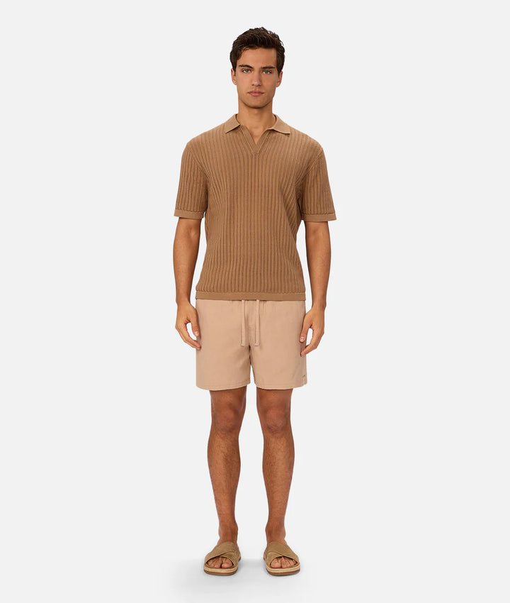 The Mallorca Short - Lt Caramel