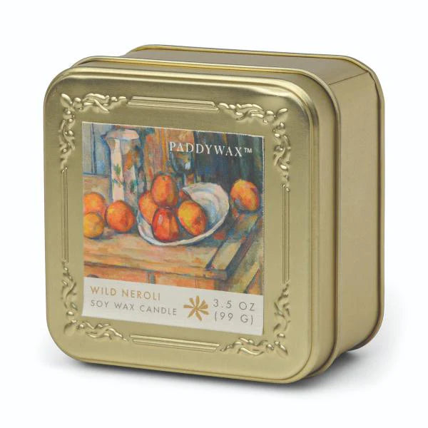 Impressionist Tin Candle - Cezanne