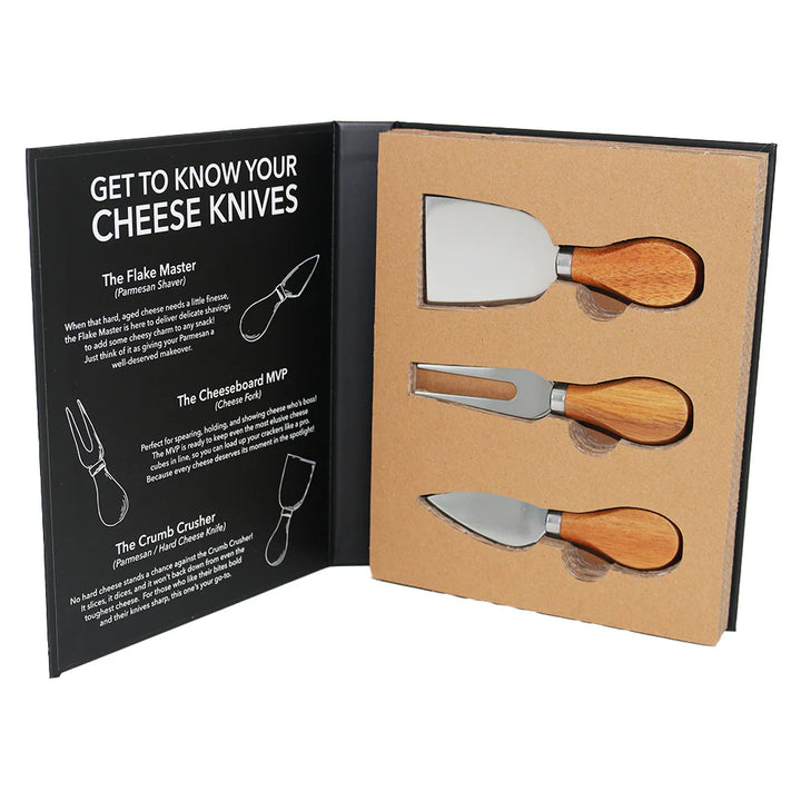 Cheese Serving Book Box