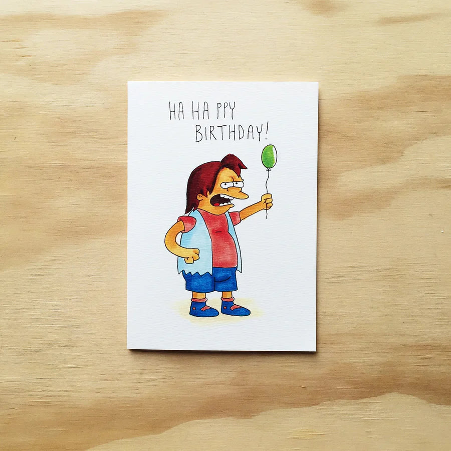 Ha Ha ppy Birthday Card
