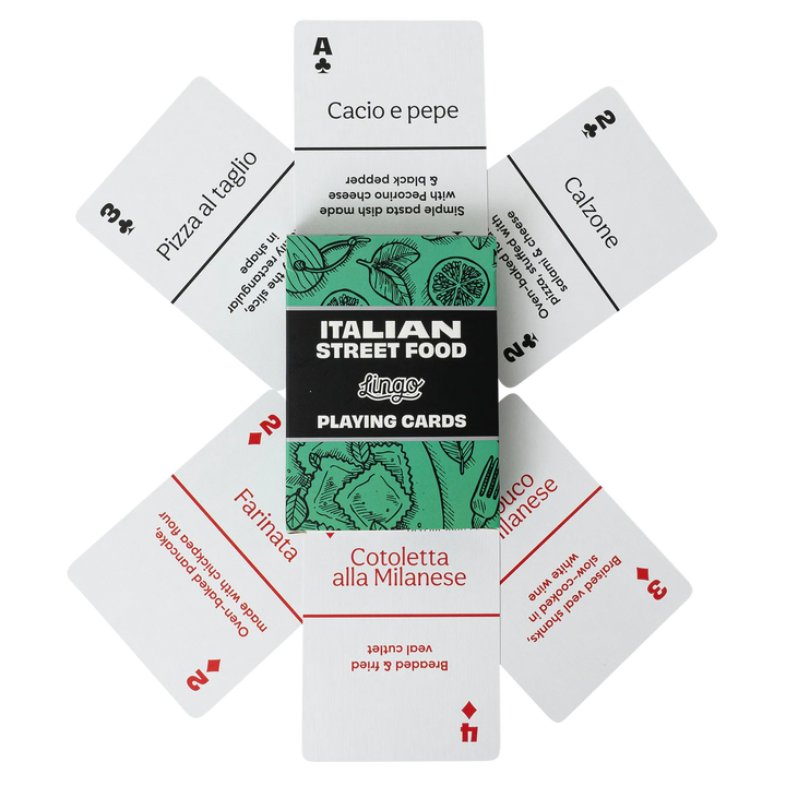 Italian Street Food Cards