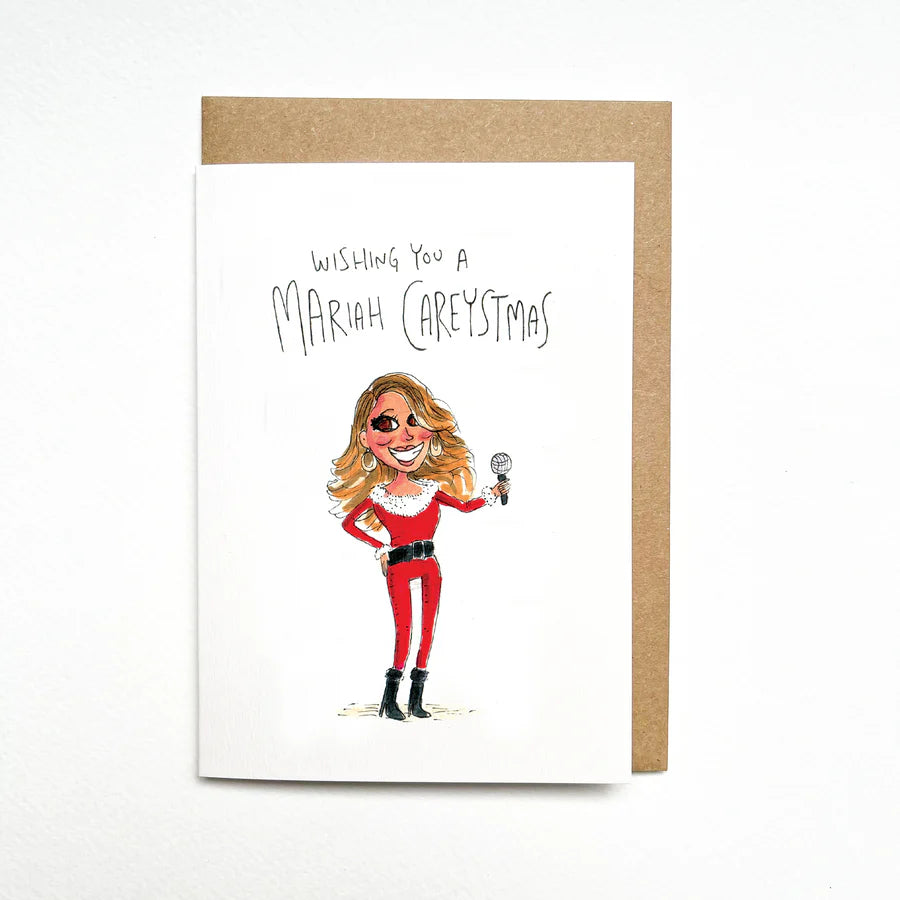 Wishing You A Mariah Careystmas Card
