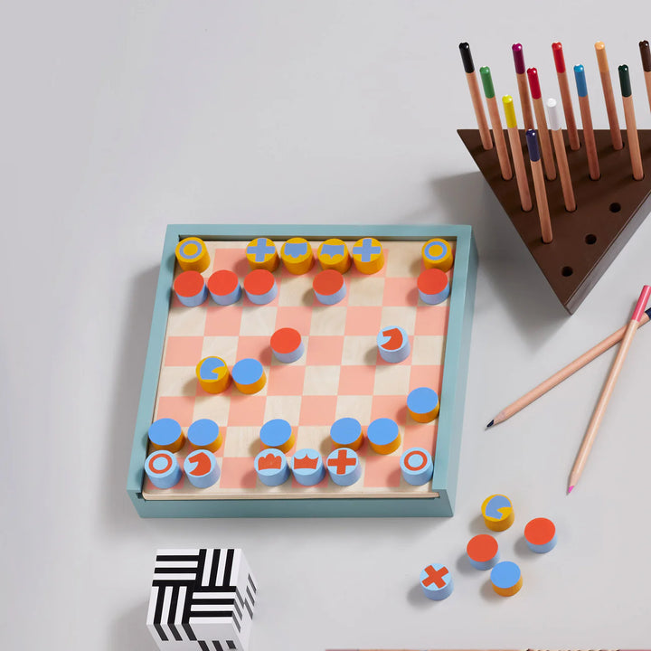 Moma Chess & Checkers Set