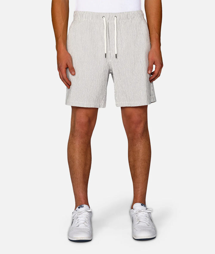 The Ortenza Short - Nat/Grey