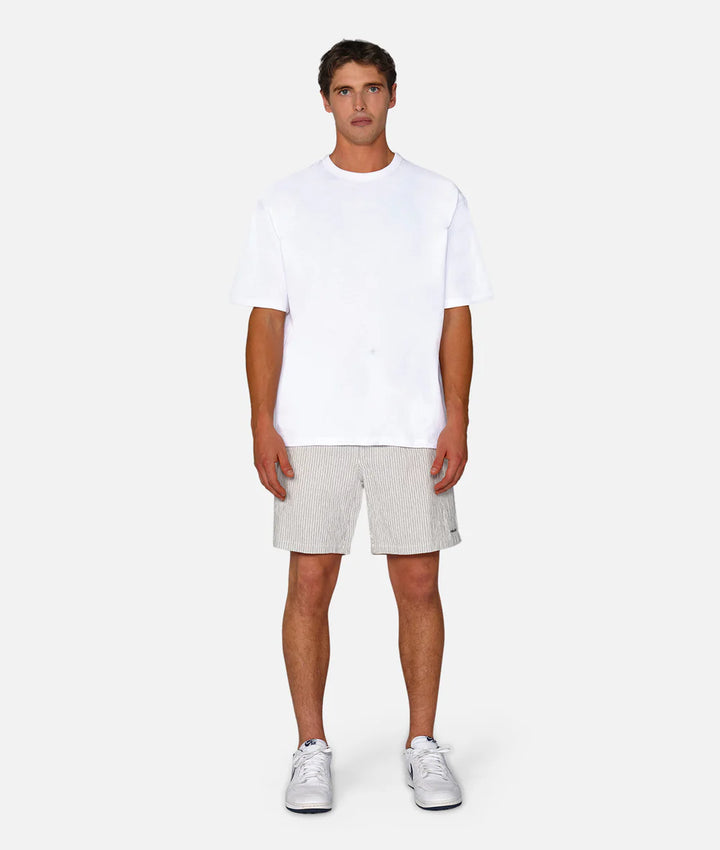 The Ortenza Short - Nat/Grey