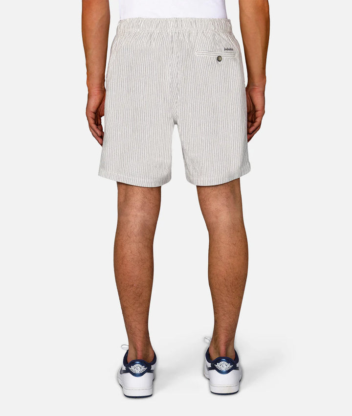 The Ortenza Short - Nat/Grey