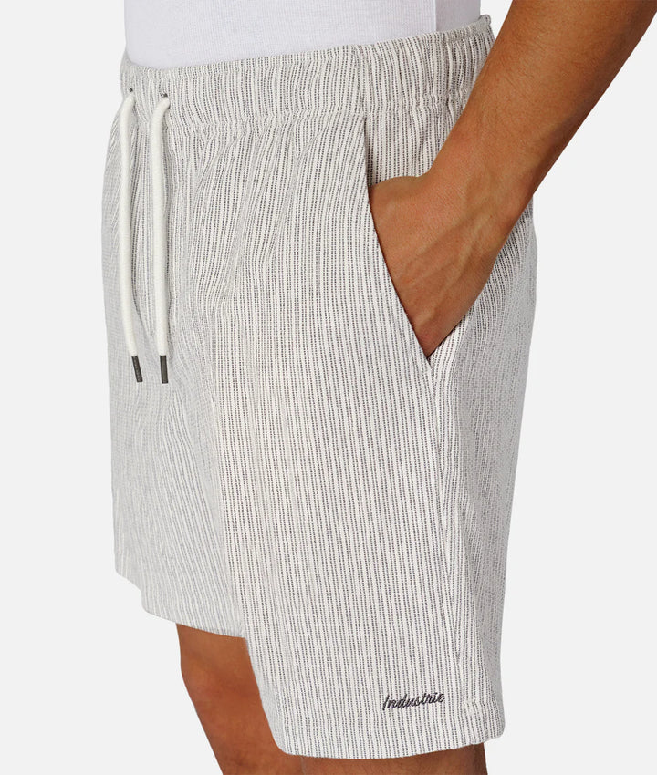 The Ortenza Short - Nat/Grey