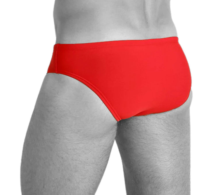 Incognito Swim Brief - Racing Red