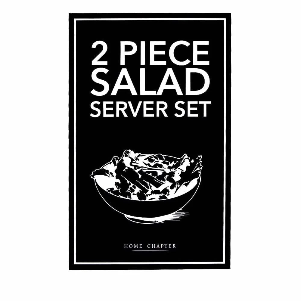 Two Piece Salad Server Book Box