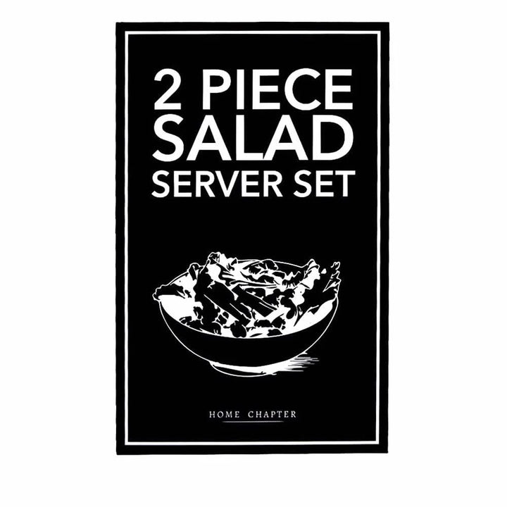 Two Piece Salad Server Book Box