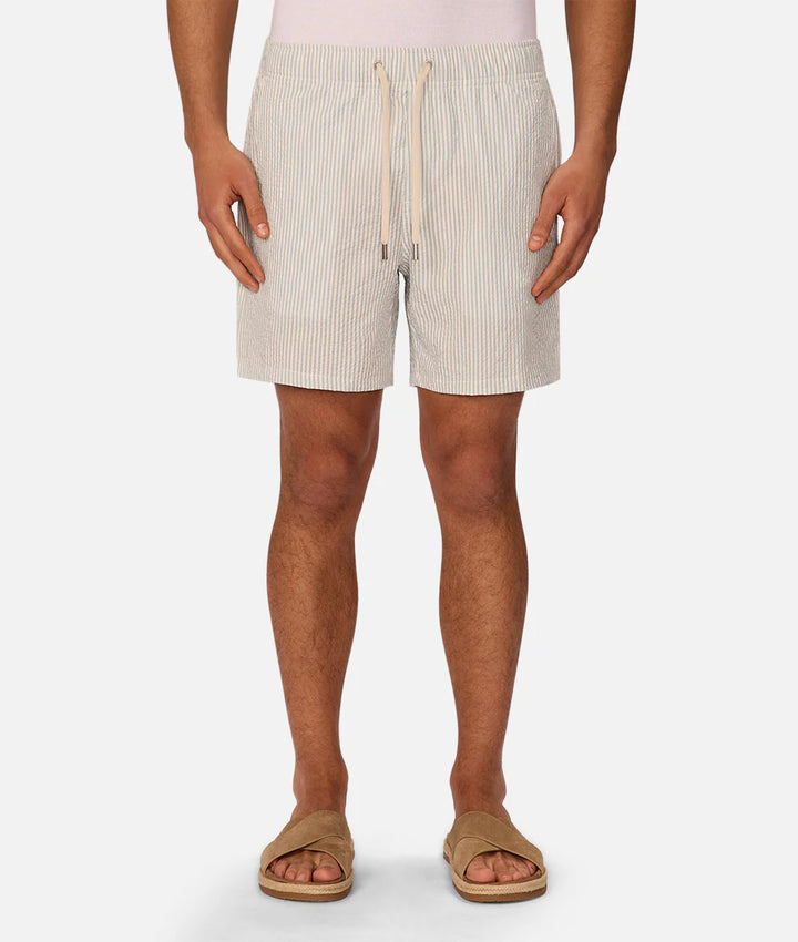 The Coressia Swim Trunk - Sky White