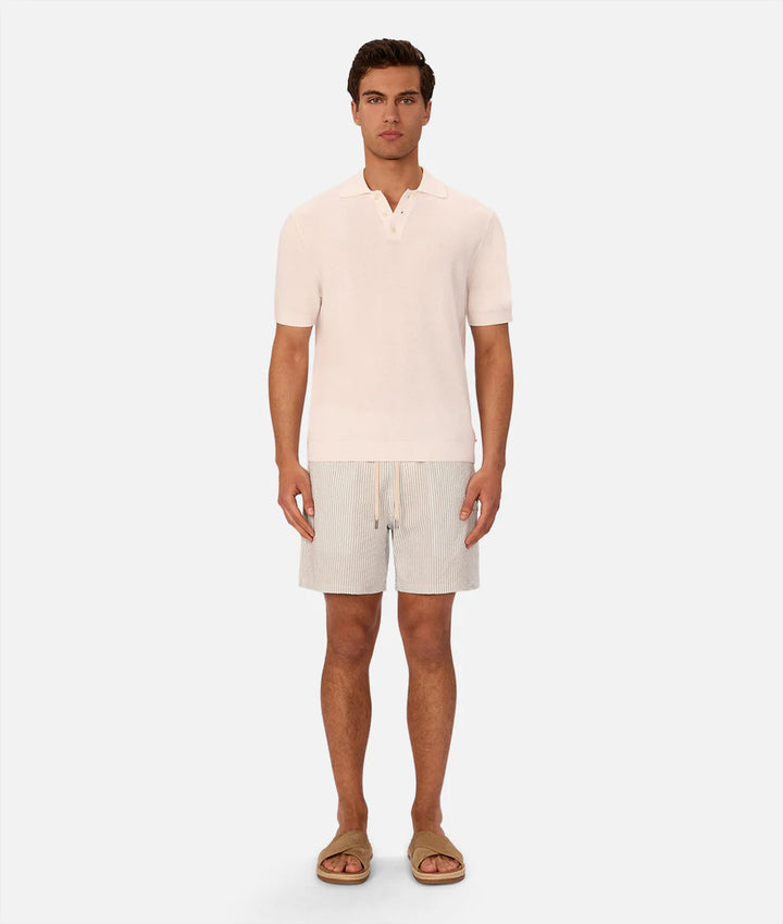The Coressia Swim Trunk - Sky White