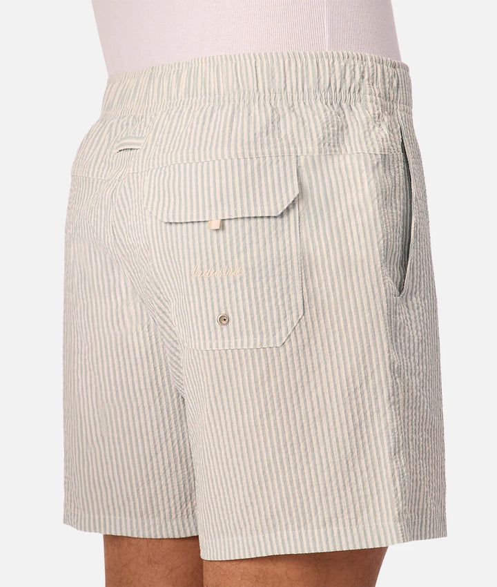 The Coressia Swim Trunk - Sky White