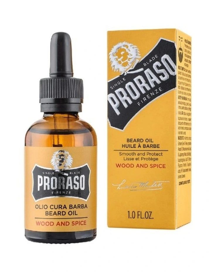 Proraso Beard Oil -Wood & Spice
