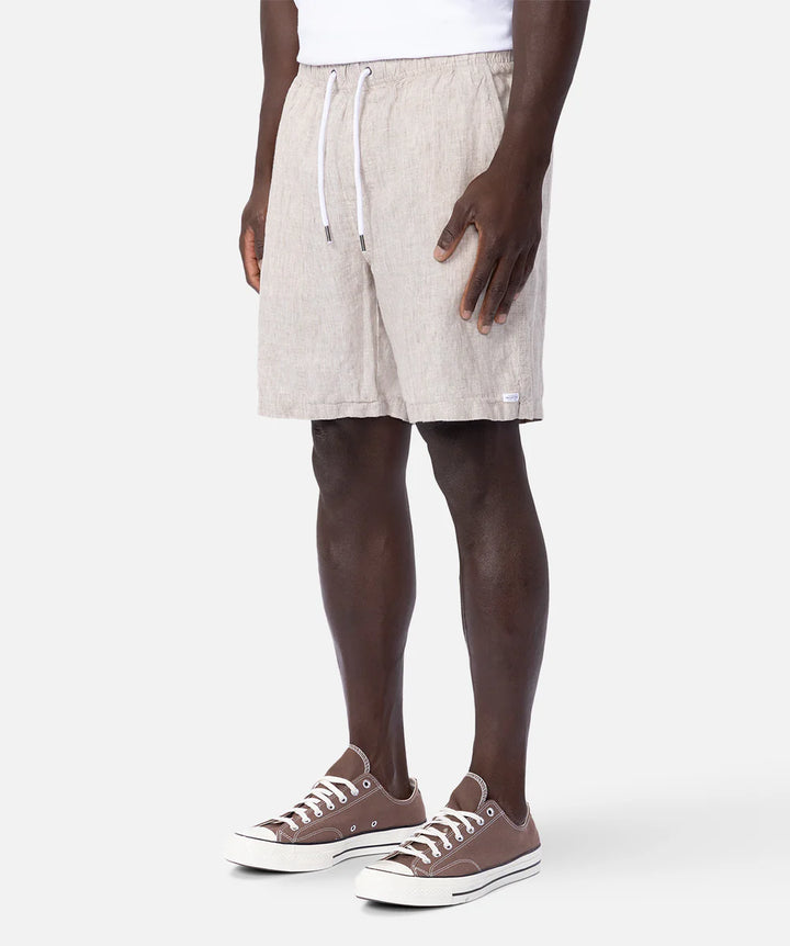 The Marina Linen Short - YD Wheat