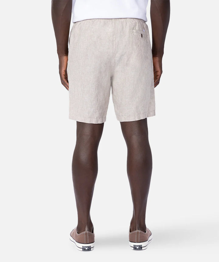 The Marina Linen Short - YD Wheat