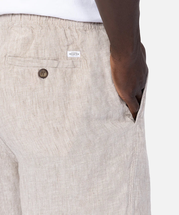 The Marina Linen Short - YD Wheat