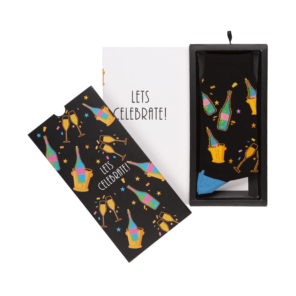 Bamboozld - Let's Celebrate Sock Card