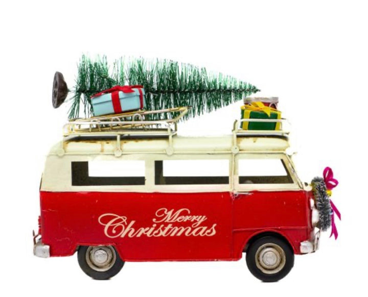 Christmas Van With Tree
