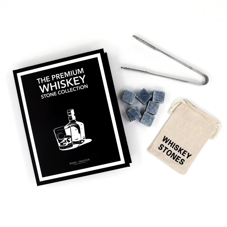 The Premium Whiskey Stone Book Box