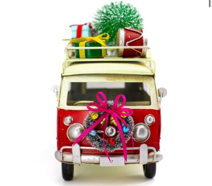 Christmas Van With Tree