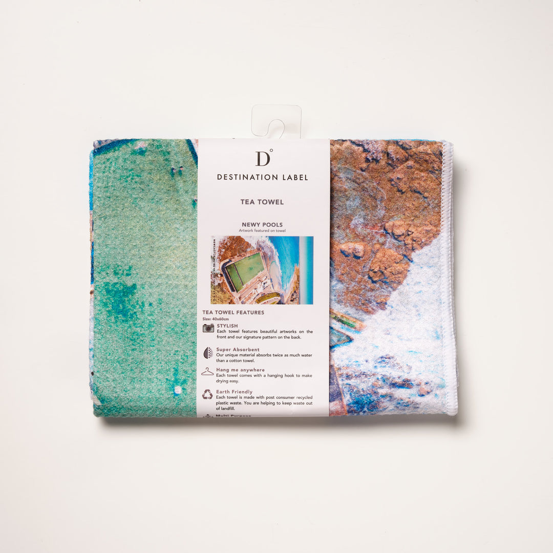 Newy Pools Tea Towel