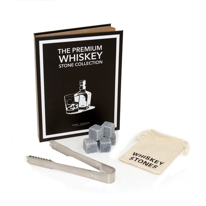 The Premium Whiskey Stone Book Box