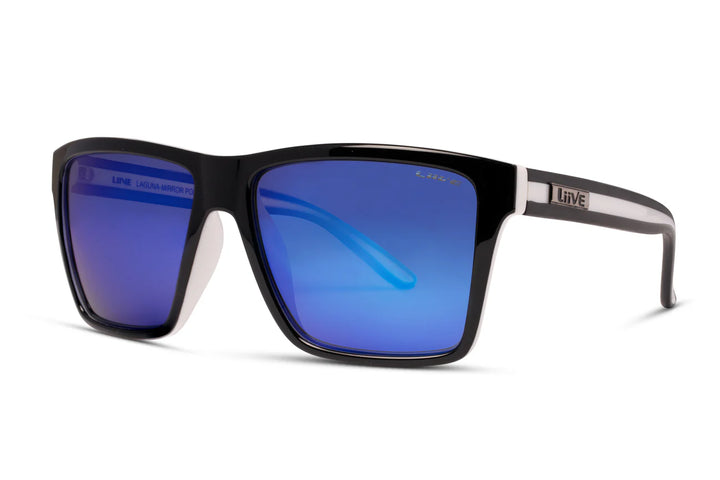 Laguna - Mirror Polarised Matt Black White