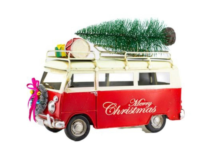 Christmas Van With Tree