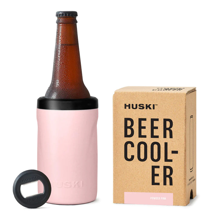 Huski Beer Cooler 2.0 in Powder Pink – keeps beer bottles and cans cold