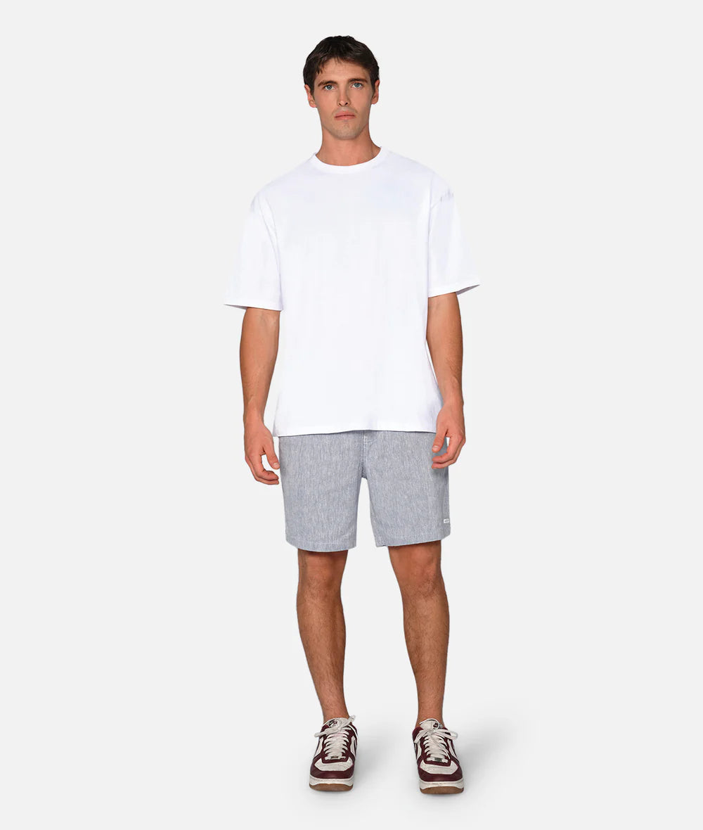 The Agora 2 Linen Short - Blue