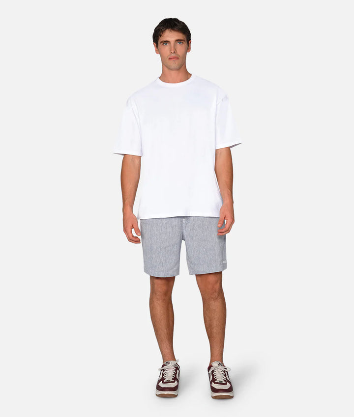The Agora 2 Linen Short - Blue