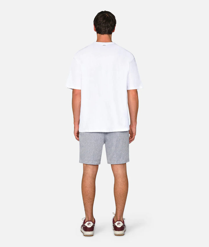 The Agora 2 Linen Short - Blue