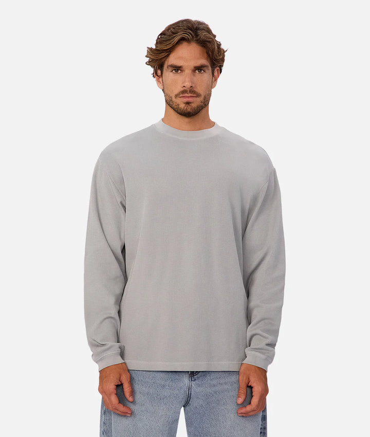 The Marlon L/S Tee - Airforce