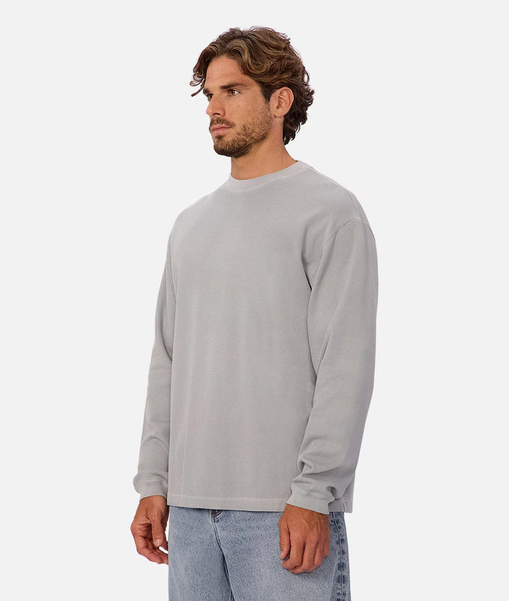 The Marlon L/S Tee - Airforce