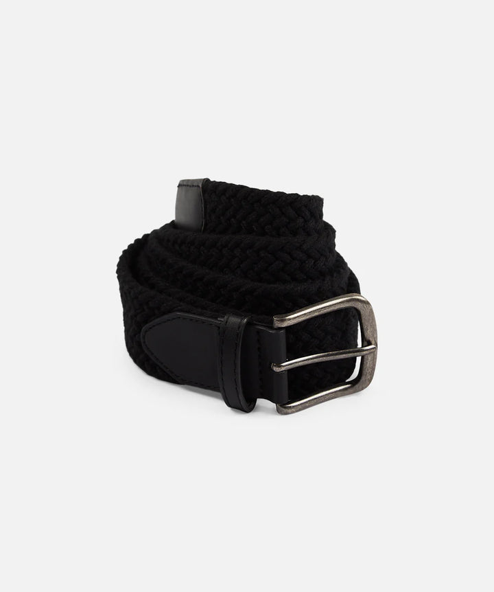 The Anderson Braided Belt - Black