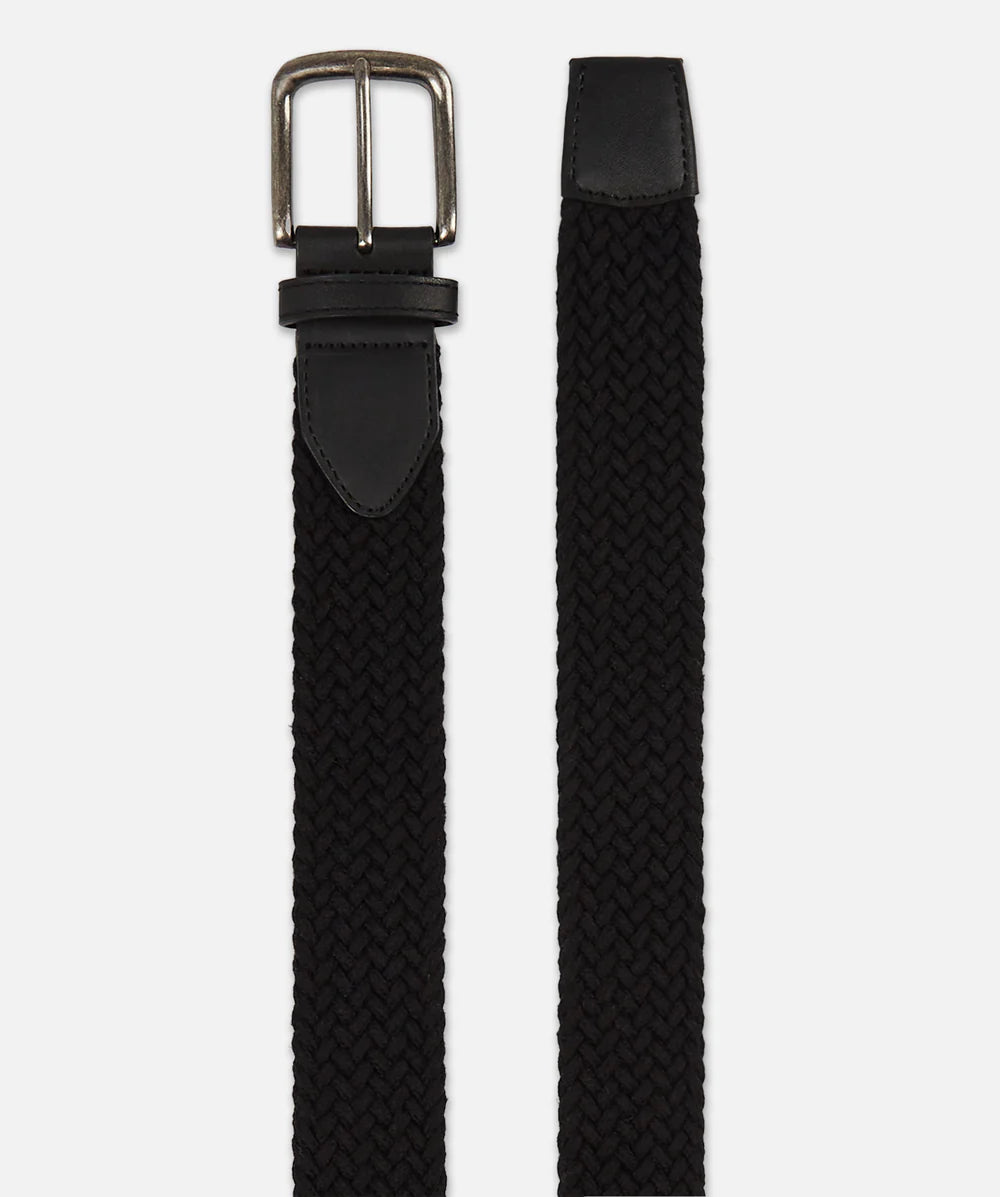 The Anderson Braided Belt - Black