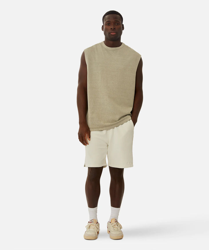 The Del Sur Sleeveless Tee - Light Army