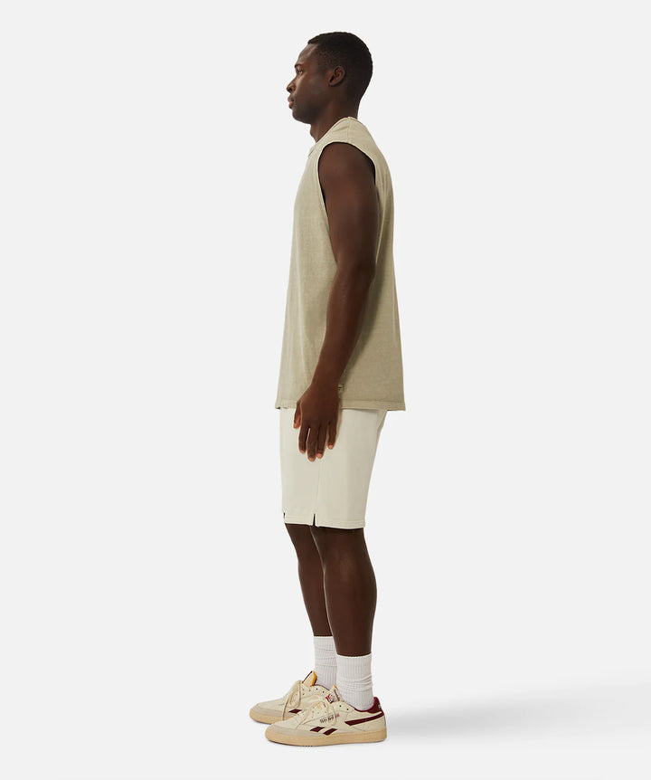The Del Sur Sleeveless Tee - Light Army