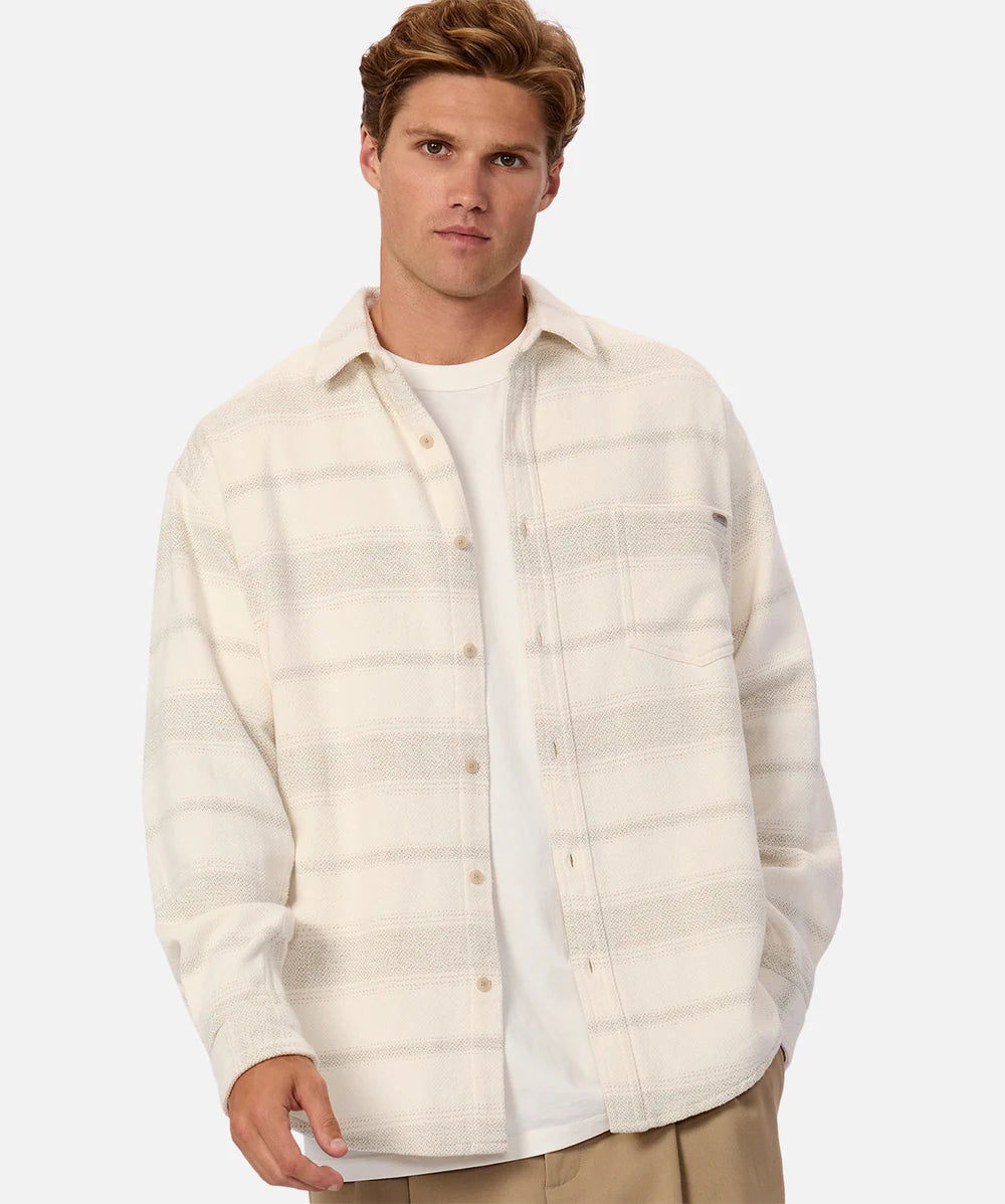 The Arizona L/S Shirt - Cream Combo