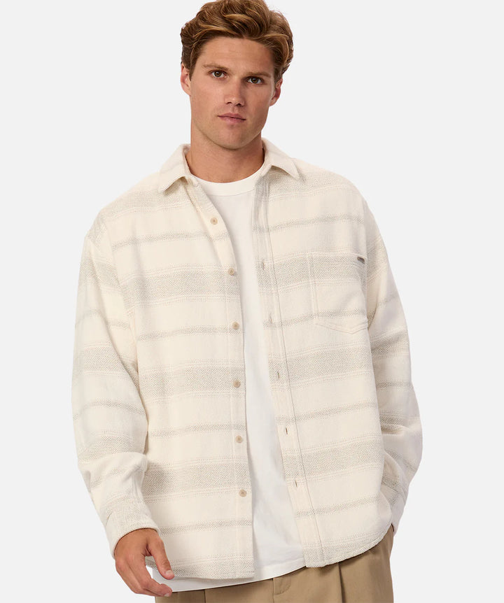 The Arizona L/S Shirt - Cream Combo