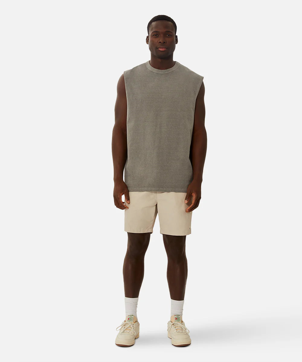The Del Sur Sleeveless Tee - Asphalt