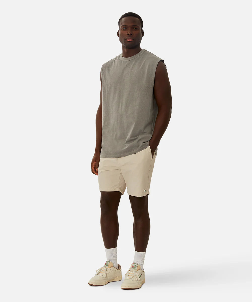 The Del Sur Sleeveless Tee - Asphalt
