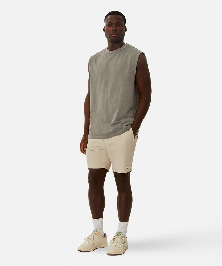 The Del Sur Sleeveless Tee - Asphalt