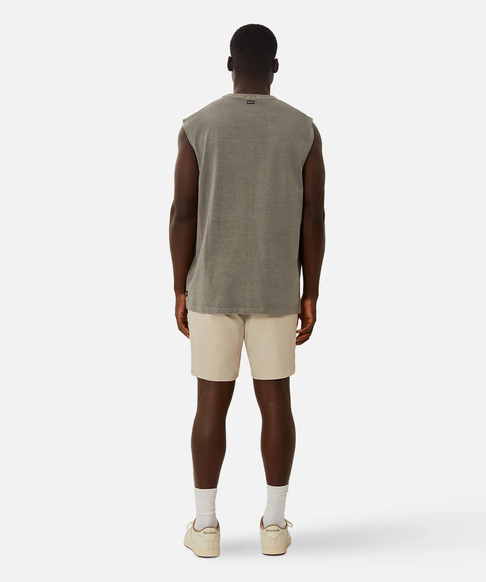 The Del Sur Sleeveless Tee - Asphalt