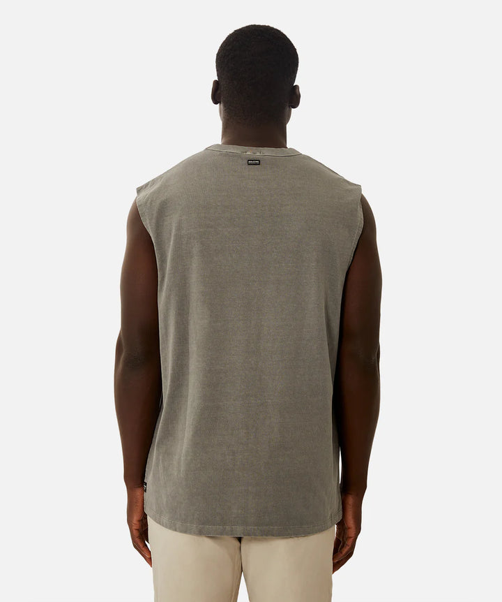The Del Sur Sleeveless Tee - Asphalt